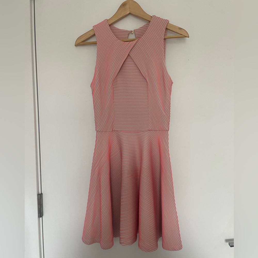 Opening Ceremony Pink Striped Dress
